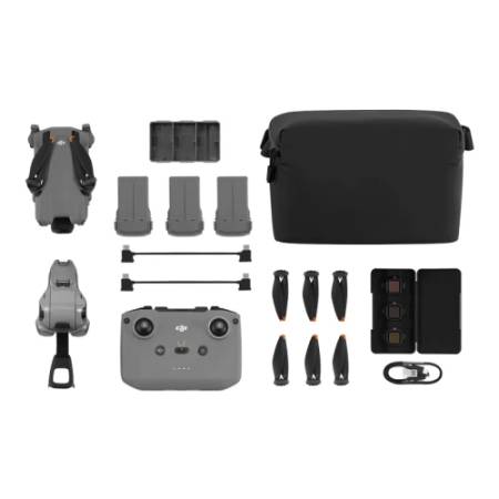 DJI Mini 5 Pro Fly More Combo (DJI RC-N3) - dron, 4K/60FPS, 50MP, ActiveTrack 360°, zasięg 10 km, akcesoria, filtry ND, kontroler DJI RC-N3 - zawartość zestawu